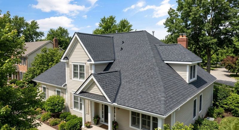 Asphalt Roof Replacement project example